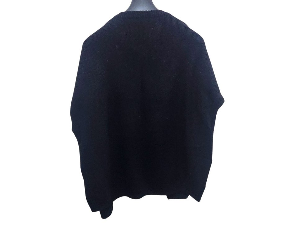 Erkek Gevşek Kesim Örgü Kazak - Görsel 2