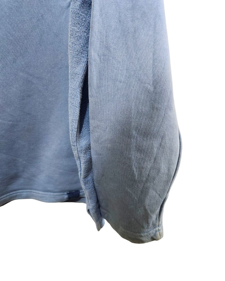 Mavi Toqqi Yarım Fermuarlı Sweatshirt - Görsel 4