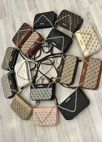 Guess Guess taba zincirli baget çanta 