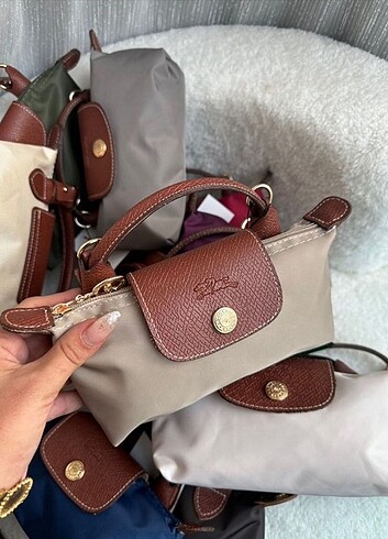 Longchamp bej 0 no xs askılı çanta 