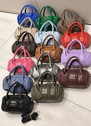 Beden Miu miu acı kahve askılı çanta