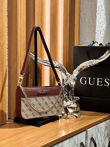 Guess bordo baget çanta