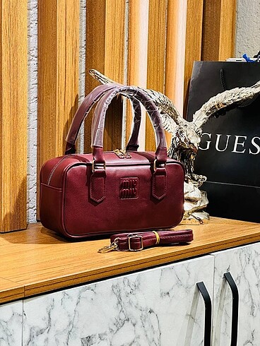 Miu Miu bordo baget çanta
