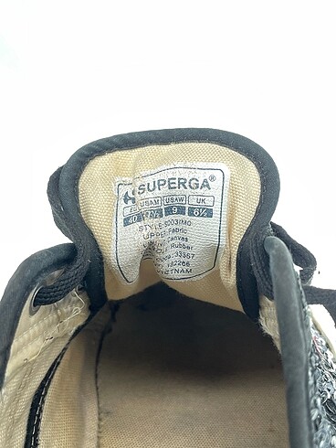 37 Beden siyah Renk Superga Spor Ayakkabı %70 İndirimli.