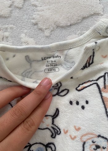 Mavi ve Desenli Bebek Çıtçıtlı Body - Görsel 4