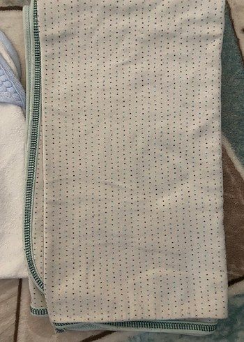 Nakışlı Erkek Çocuk Bornoz ve Battaniye - Görsel 5