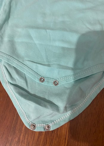 Mavi Kolsuz Bebek Çıtçıtlı Body - Görsel 3