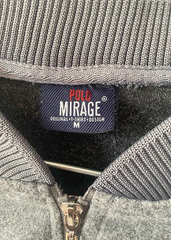 Gri Fermuarlı Erkek Polar Ceket - Görsel 4