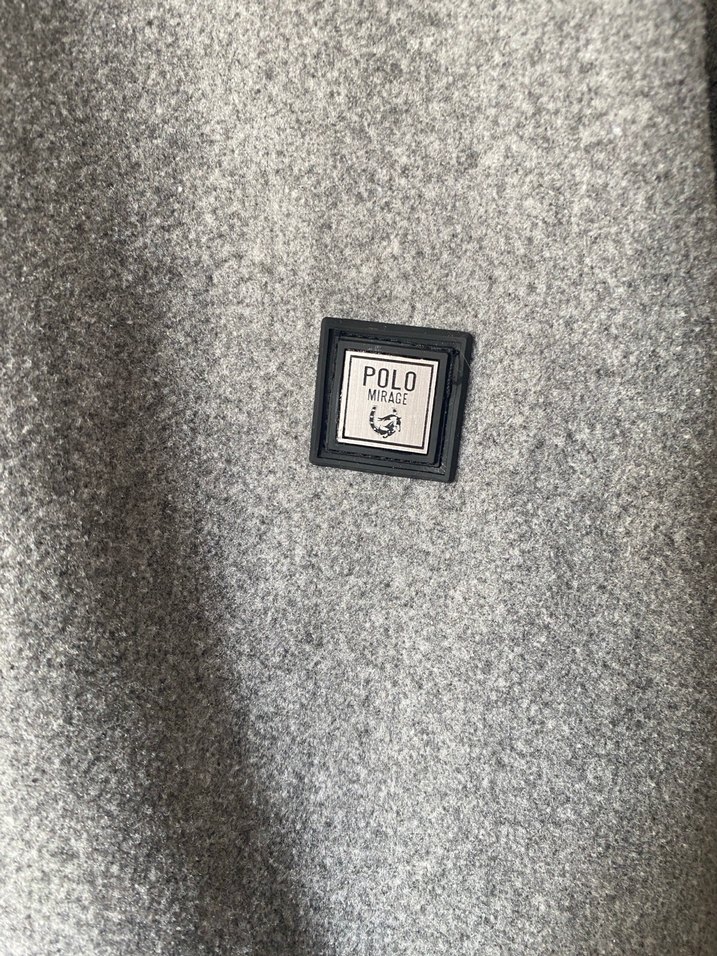 Gri Fermuarlı Erkek Polar Ceket - Görsel 3