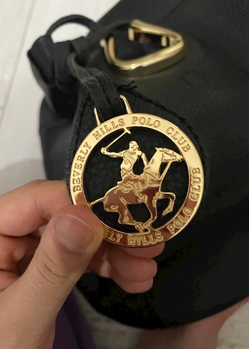 Tokalı Siyah Deri Kadın Çanta - Görsel 6