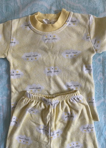 9-12 Ay Beden Erkek Çocuk Pijama Takımı