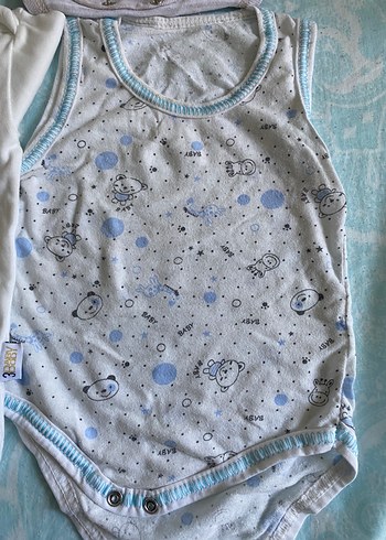 5li Bebek Body Zıbın - Görsel 3