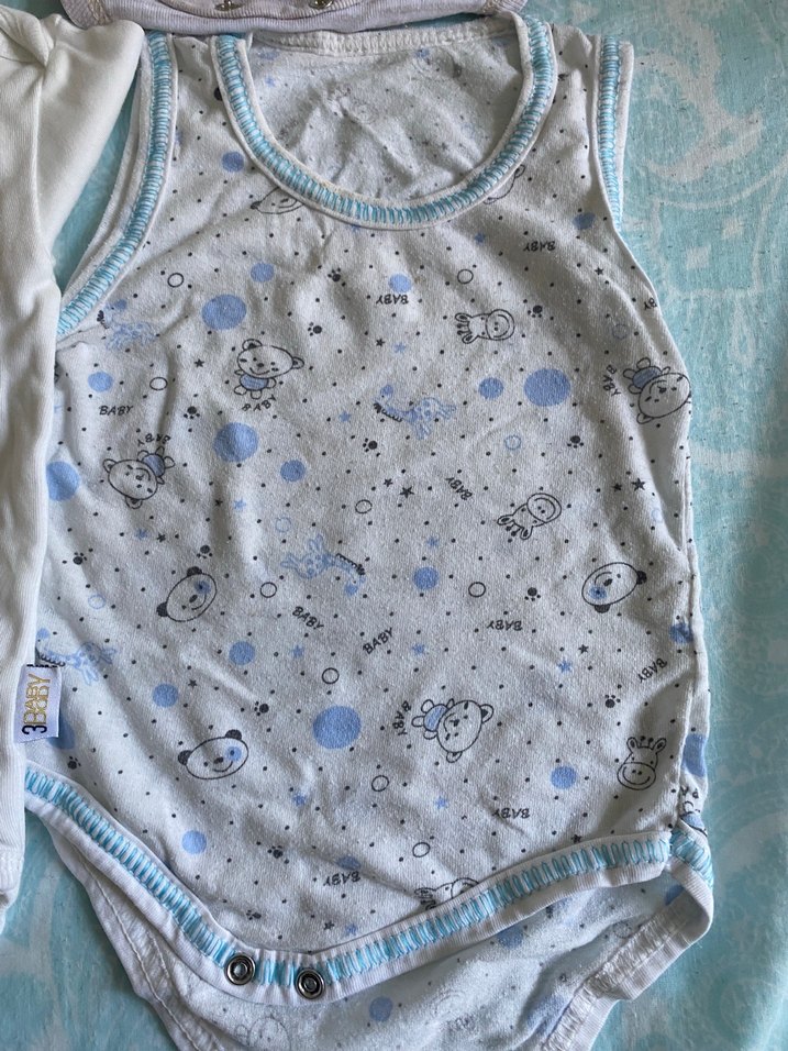 5li Bebek Body Zıbın - Görsel 3