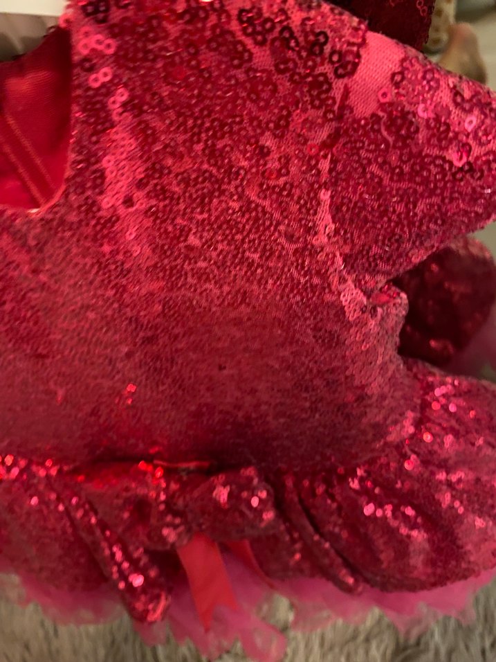 Payetli Tütülü Kız Çocuk Abiye - Görsel 4