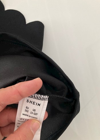 Siyah Süet Askısız Gotik Büstiyer Kız Çocuk - Görsel 3