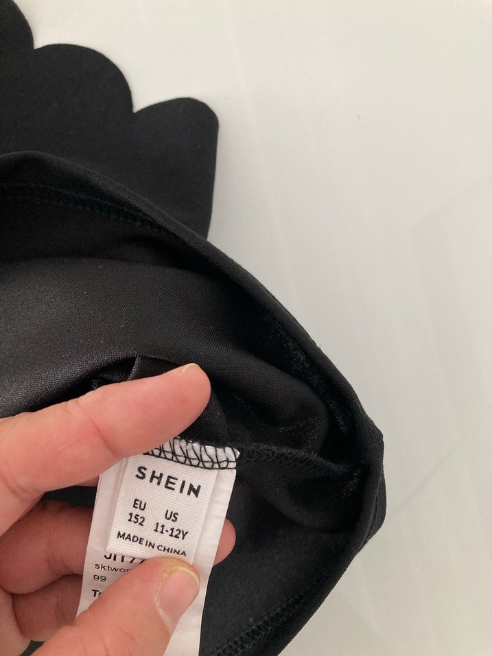 Siyah Süet Askısız Gotik Büstiyer Kız Çocuk - Görsel 3