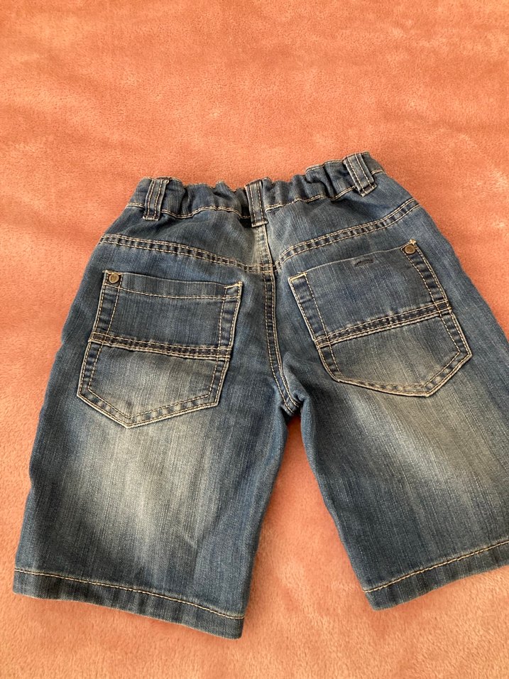 Kız  Çocuk Bol Kesim Denim Şort - Görsel 2