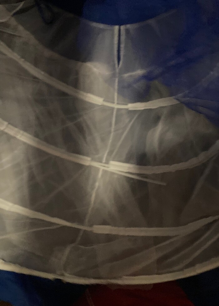 Mavi gece elbisesi - Görsel 4