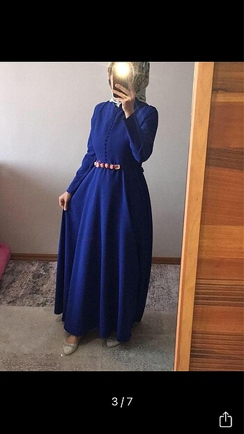 Tesettür abiye elbise