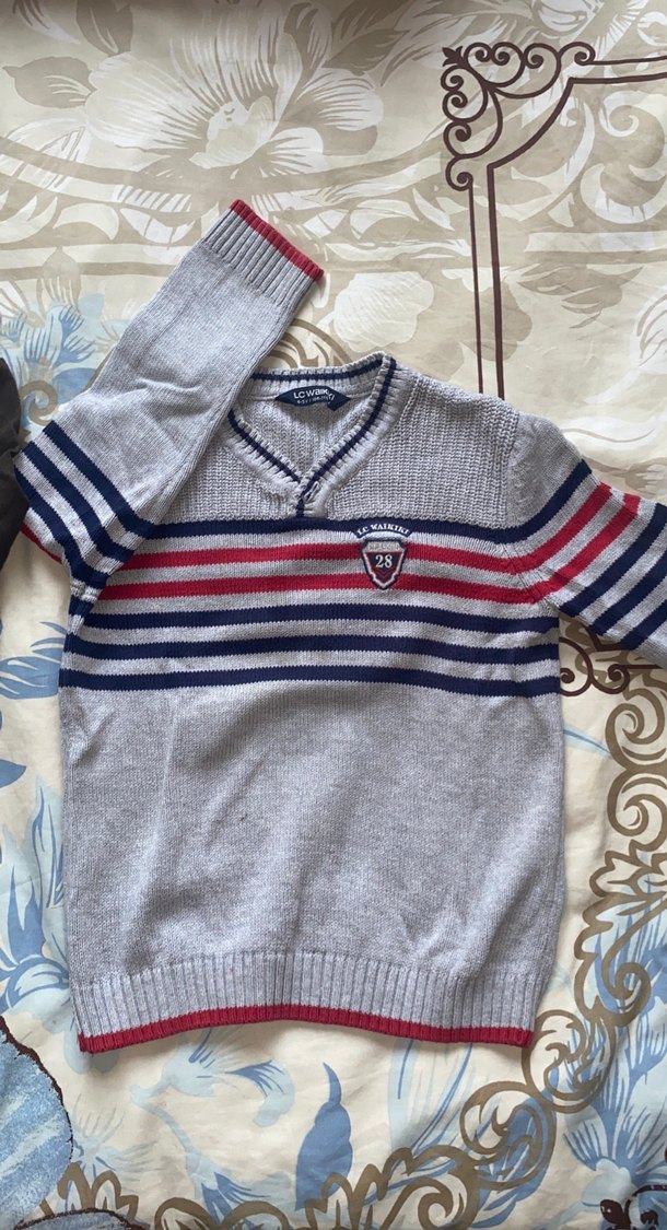 Erkek Çocuk İnce sweat Kazak - Görsel 4