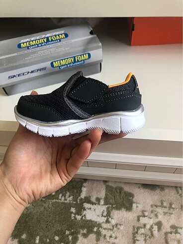 21 Beden gri Renk Bebek ayakkabı