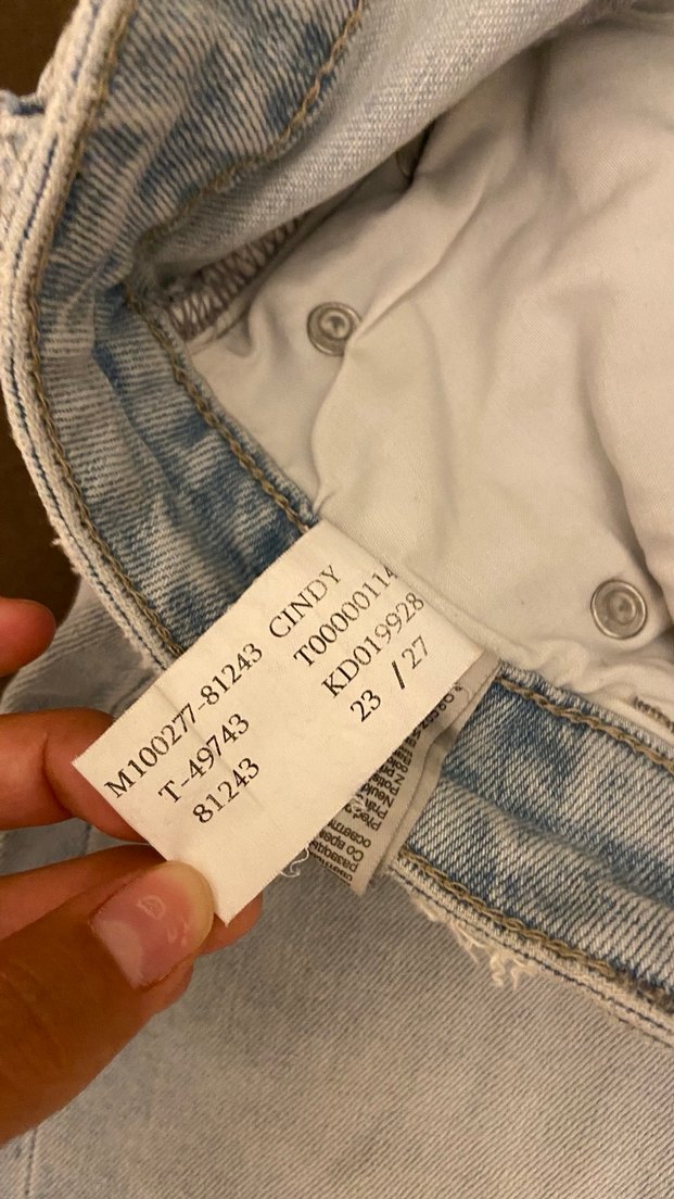 Kadın Mavi marka Denim Pantolon  23/27 - Görsel 4