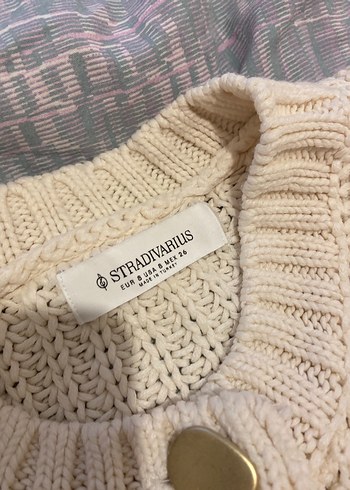 Stradivarius 
 Bej Triko Hırka - Görsel 3