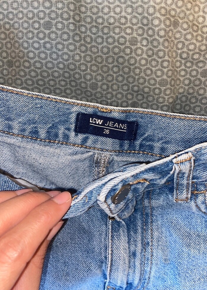 LCW kot şort - Görsel 3