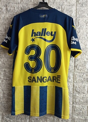 s Beden mavi Renk FENERBAHÇE 2021-2022 İMZALI FORMA