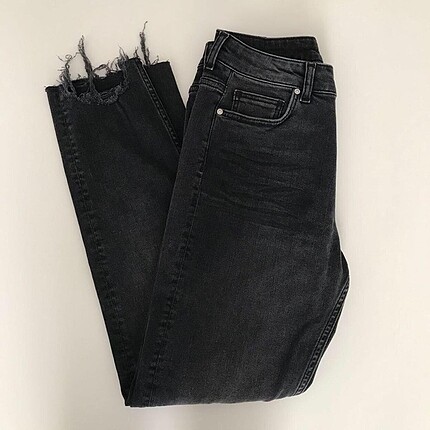 Bershka Yüksek Bel Kot Pantolon