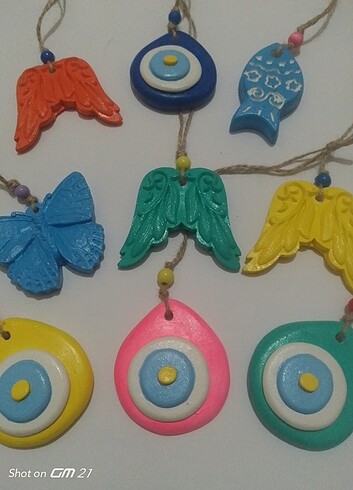 Bahçe süsü balkon süsü duvar süsü nazar boncuğu süs  - Görsel 7