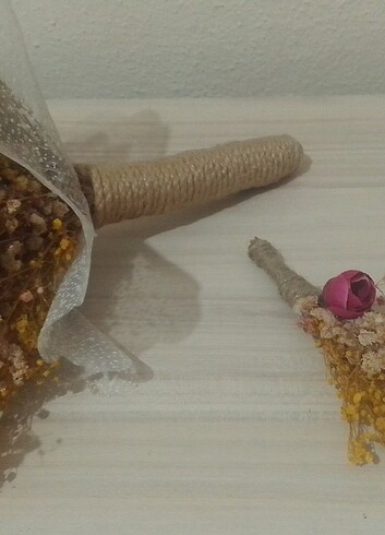 Gelin çiçeği damat yaka çiçeği - Görsel 2