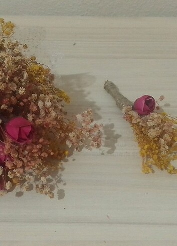 Gelin çiçeği damat yaka çiçeği - Görsel 4