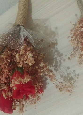 Çiçek gelin damat yaka çiçeği  - Görsel 5