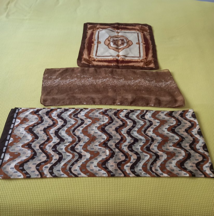 Bohem Tarz Kahverengi Şal ve Fular - Görsel 2