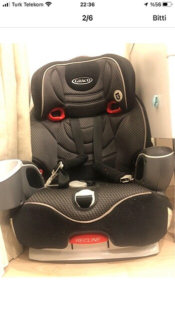 Diğer Graco oto koltugu 9-36 kg
