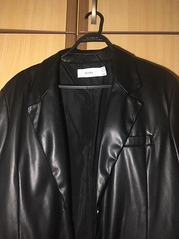Bershka Bershka deri blazer