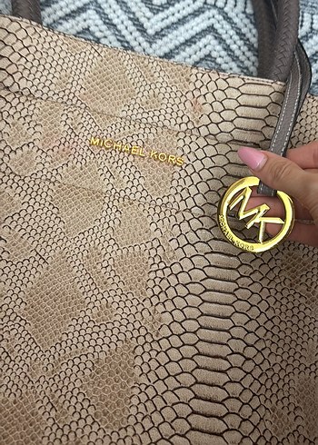 Michael Kors Yılan Desenli Deri Kadın Çanta