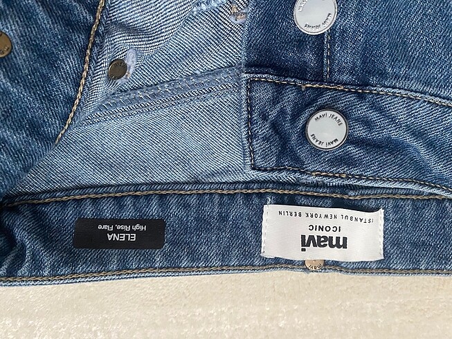 27 Beden mavi elena jean kot pantolon