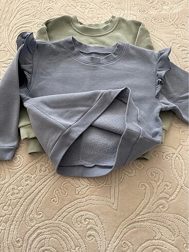 4 Yaş Beden çeşitli Renk Kız çocuk sweat