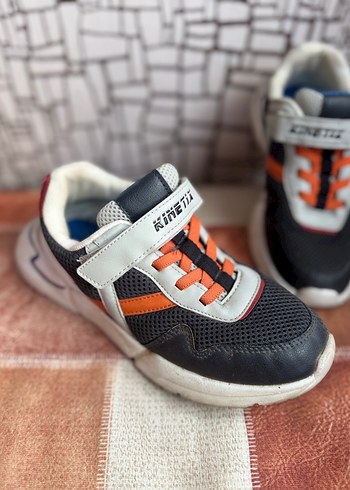 35 Beden gri Renk Gri Erkek Çocuk Spor Ayakkabı