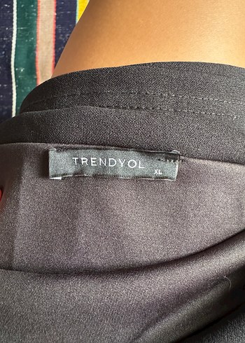 Trendyol & Milla Siyah Drapeli Kayık Yaka Bustiyer