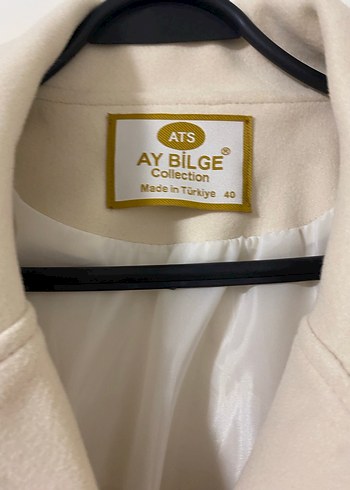 Bej kaban Uzun Kadın Kaban kaşe kaban - Görsel 7