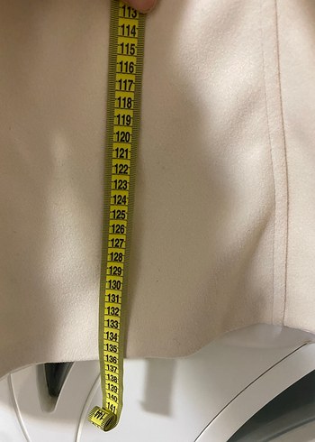 Bej kaban Uzun Kadın Kaban kaşe kaban - Görsel 6