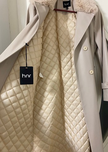 Bej kaban deri kaban uzun kaban honor kaban - Görsel 6