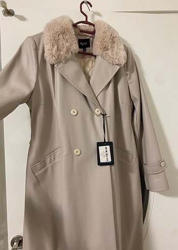 Bej kaban deri kaban uzun kaban honor kaban - Görsel 2