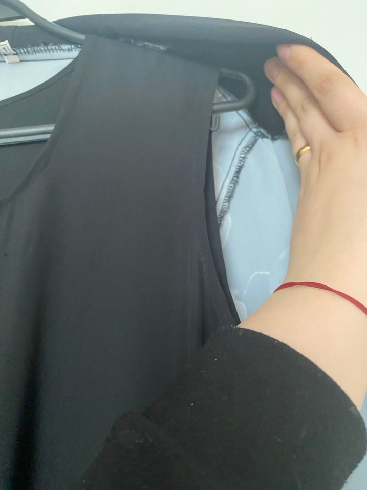 Siyah abaya çiçek desenli ipek tesettür abaya - Görsel 5