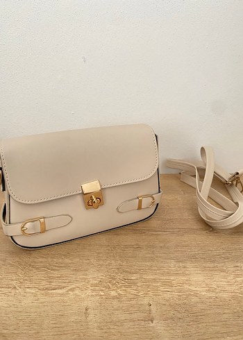 Bej omuz el Çantası - Görsel 3