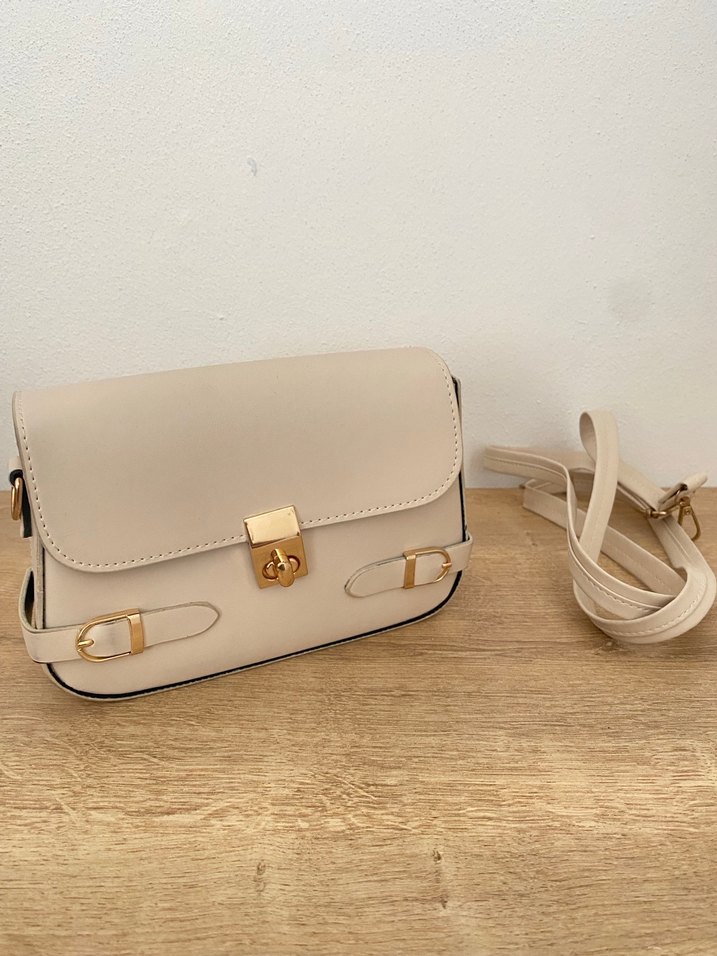 Bej omuz el Çantası - Görsel 3