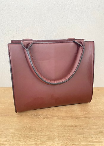 Bordo El kol Çantası - Görsel 2